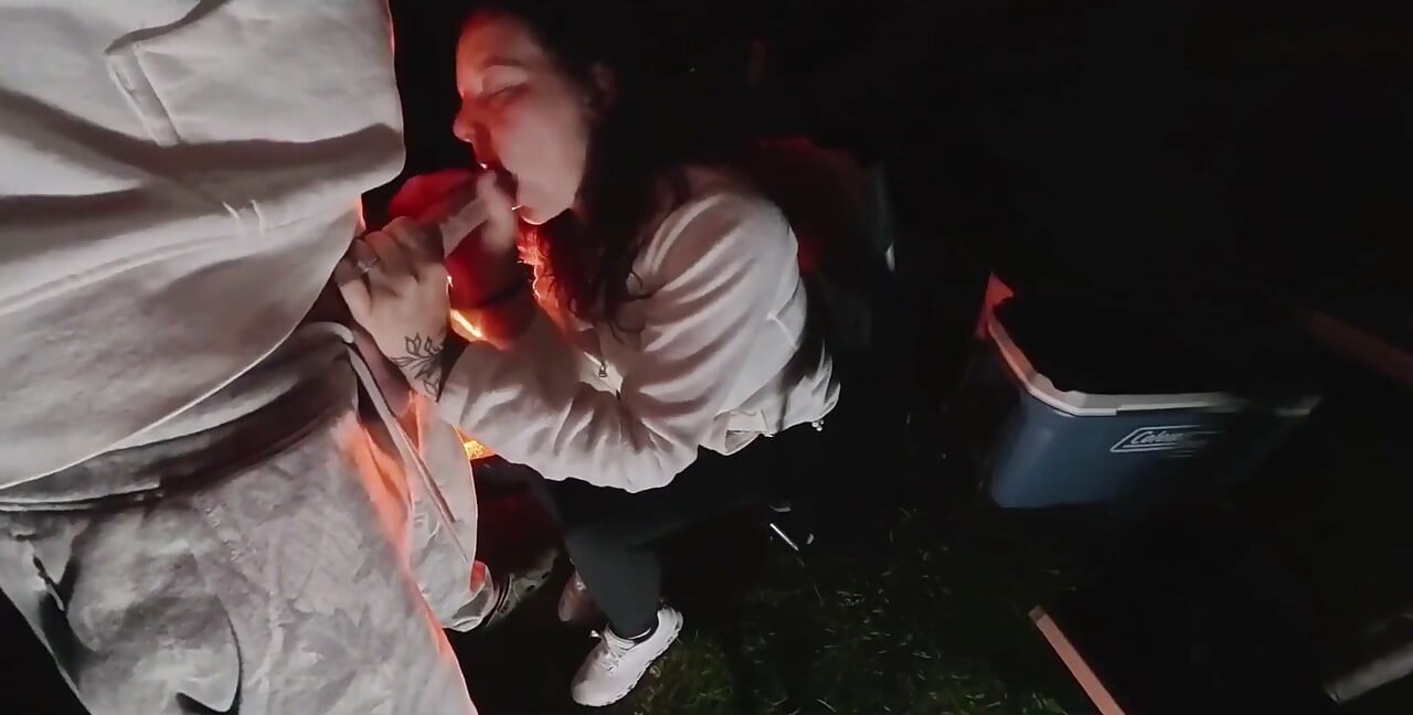 Wife Sneaky Public Campsite Sex