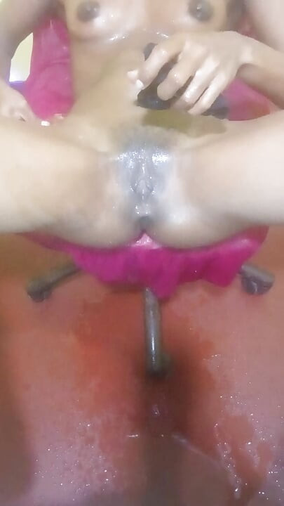 Video call fun, Cam show, choco baby, panty in pussy, orgasm