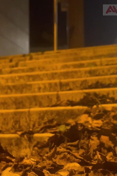 Amateur Boy in Football Gear Caught Wetting Himself in the Street