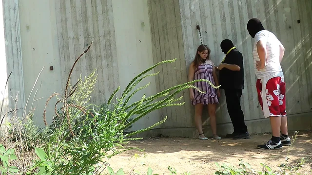 Slave exhibited and used