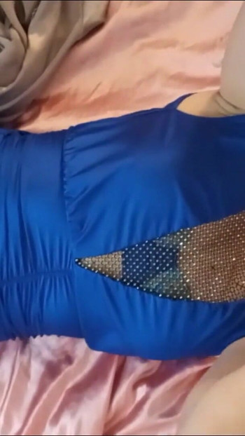 Unforgettable moment from "2221 (01) - French Amateur, Lycra Dress, Satin Lingerie, Facial"