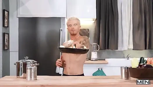 Men - Cooking Show Hungry Holes Takes It Literal