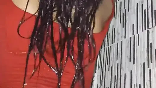 Brunette Teen with Big Tits Fucks for the First Time with This Young Virgin From New York
