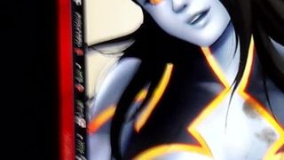 Hommage au sperme - fem-Seth (Street Fighter V)