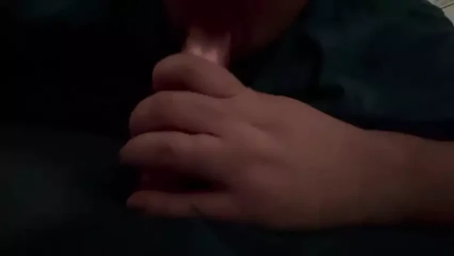 Sissy got skills sucking her dildo