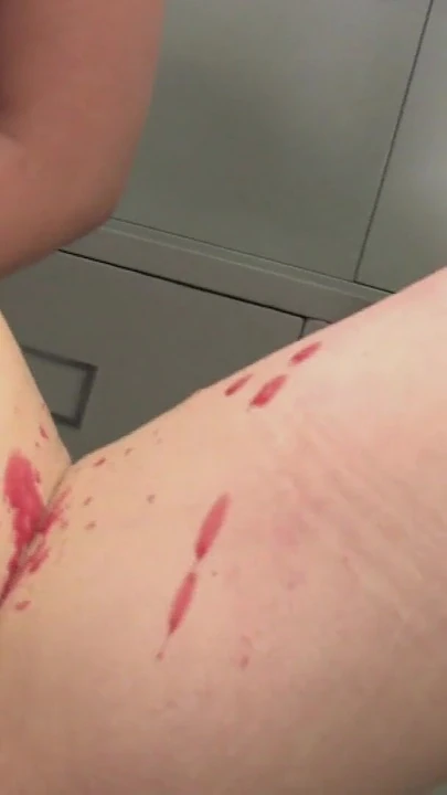 Captivating moment from "HOT GIRL GETS FUCKED WITH A DILDO THEN COCK WHILE BOUND"