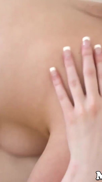 Captivating moment from "Assertive lady takes her virgin Mormon friends sweet pussy"