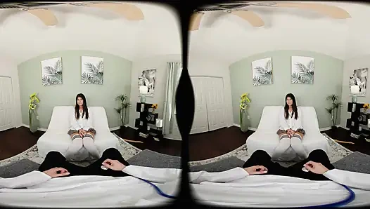 FORBVR - You Teaches This Cute GIrl How to Cum While Riding Your Dick POV