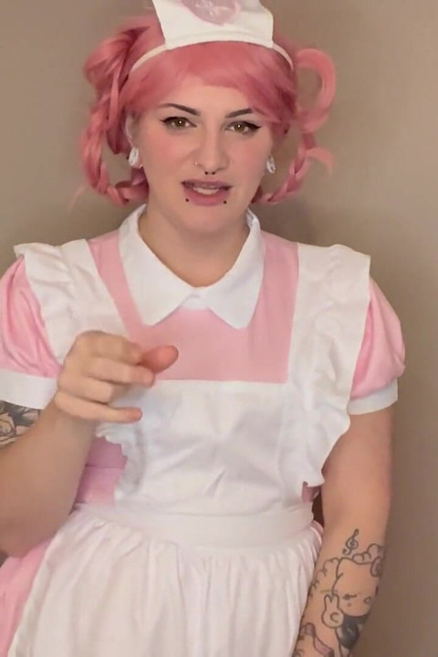 Nurse Joy Makes You Eat Your Cum CEI