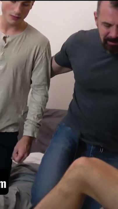 Stepson's College Roommate Sucking And Fucking His Friend's Dads Hard Cock | Clip 1