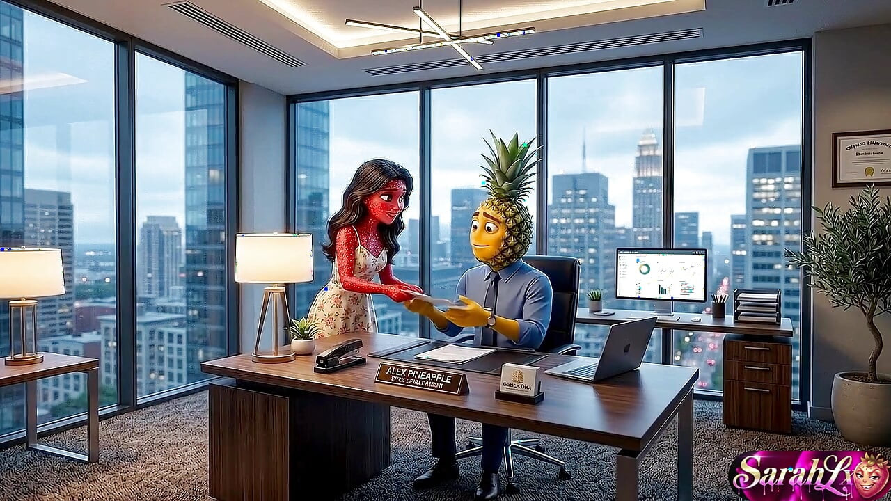 Romance au bureau après les heures de bureau - AI Hentai ASMR