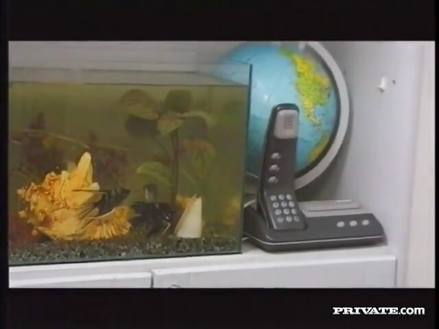 Брюнетка мастурбує, проникаючи в її тугу дупу