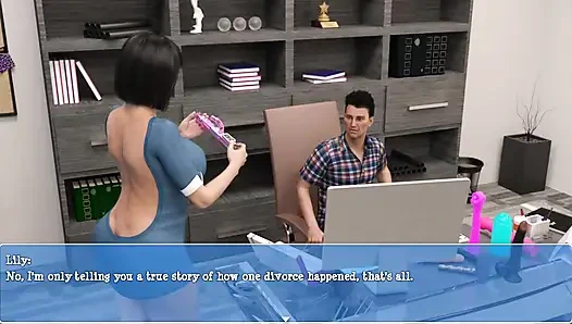 Lily of the valley: hausfrau und ein dildo-werbunger