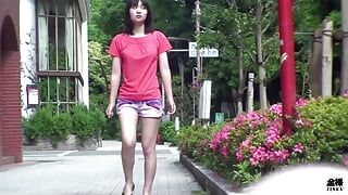 Japanese extremely hairy and petite amateur making weirdest moans