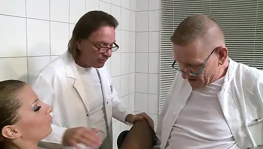 Blonde Patient Gets Wild Gyno Exam Fuck