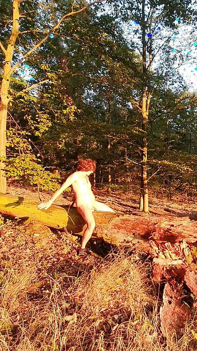 Desnudo bajo el sol de la tarde