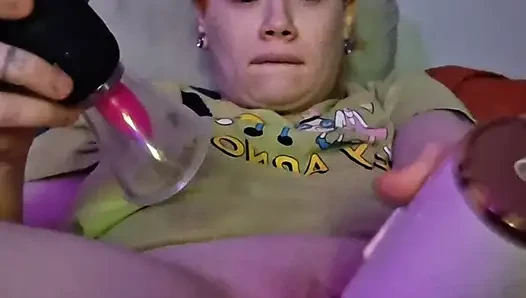 Sıkı orta yaşlı seksi kadın pumpum