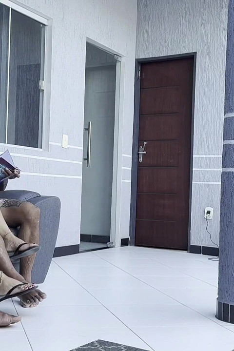 Cleaning Lady Fucks Students From a Shared Student House.