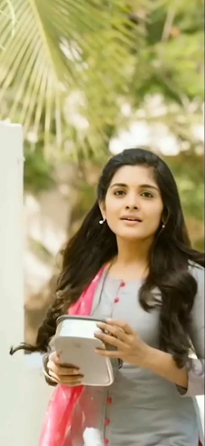 My cute darling nivetha Thomas cums, slow-motion