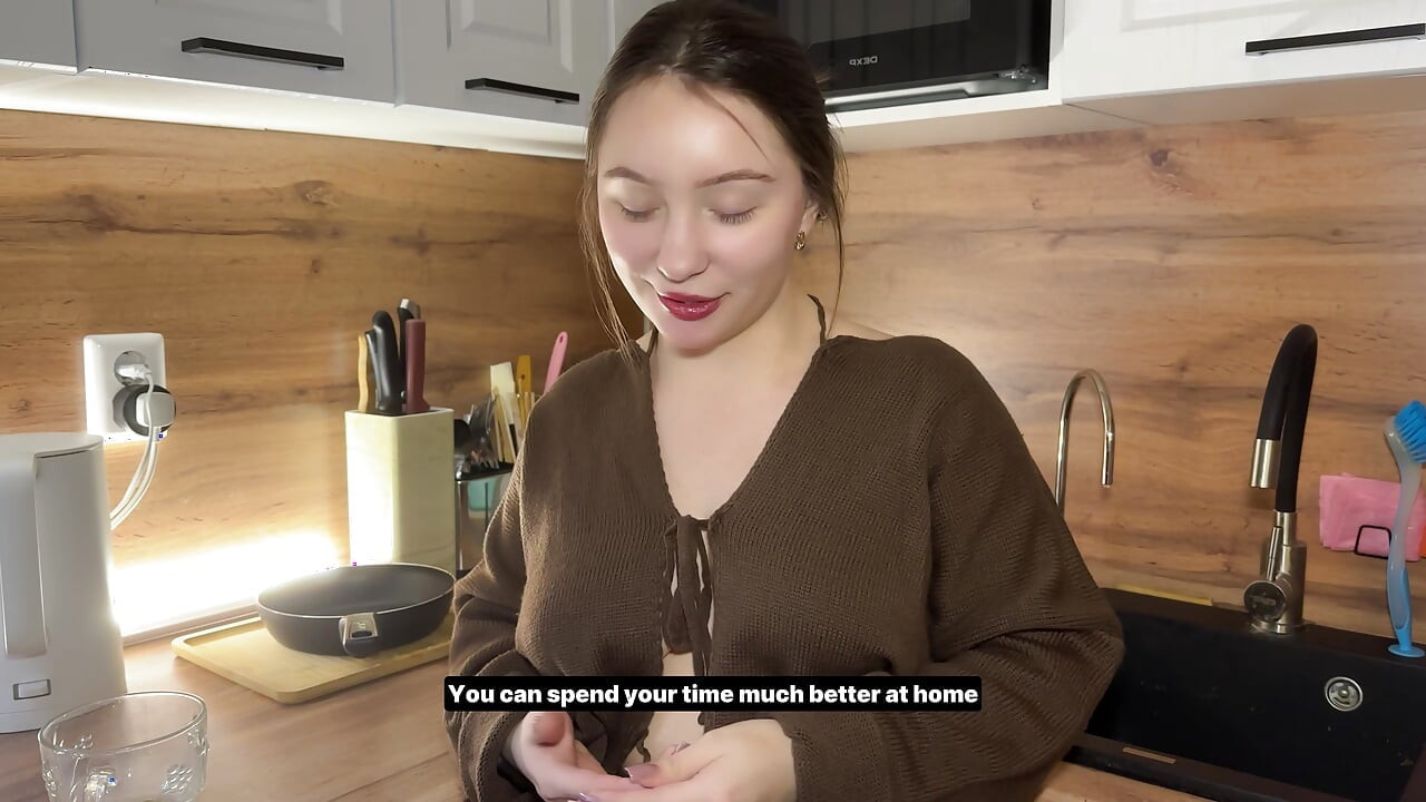 A Stranger From the Street Allows Herself to Be Fucked for a Cup of Coffee