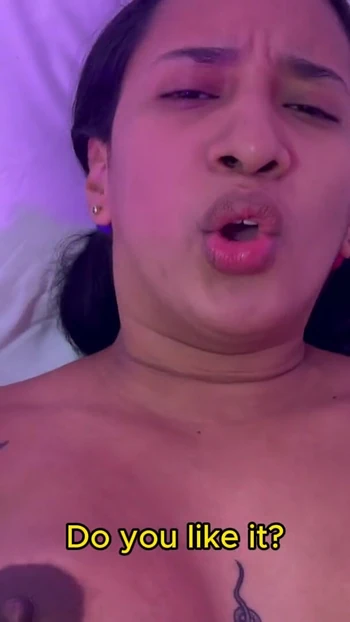 Stunning moment from "My stepmom is a webcam model. English captions"
