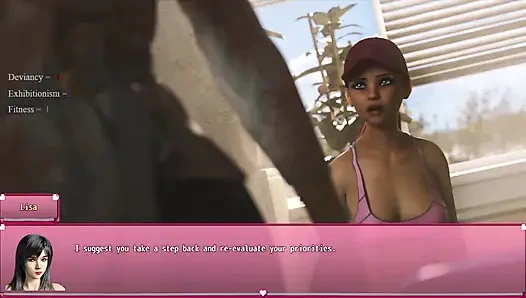 Lisa: lesbian lagi asik ciuman di klub pantai ep.33