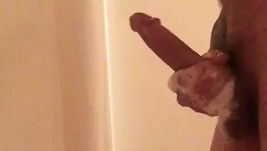 Shower, Jerk, and Cum