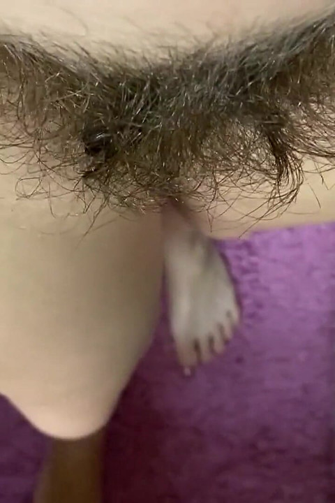 Video fetiche de arbusto peludo