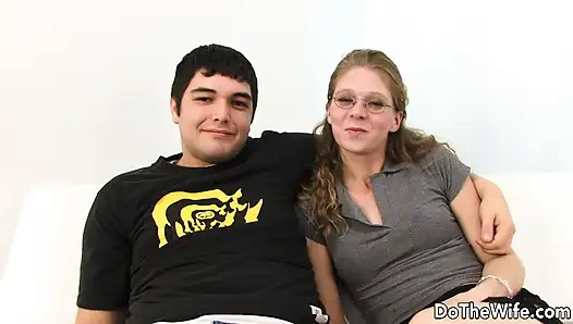 Огромный черный член для возбужденной домохозяйки Jenny Leigh