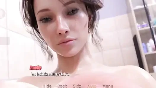 Bathroom Sex with My Hot Stepmom