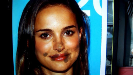 Double Cumshot To Natalie Portman Cum Tribute