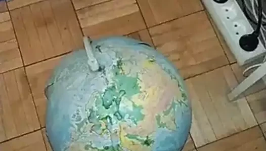 Dünyayı becerdim! (cumshot üzerinde cumshot)