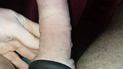 32yo shows his Dick with Cockring for his xHamster friends