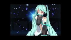 Mmd miku-time stop-stripping sul palco