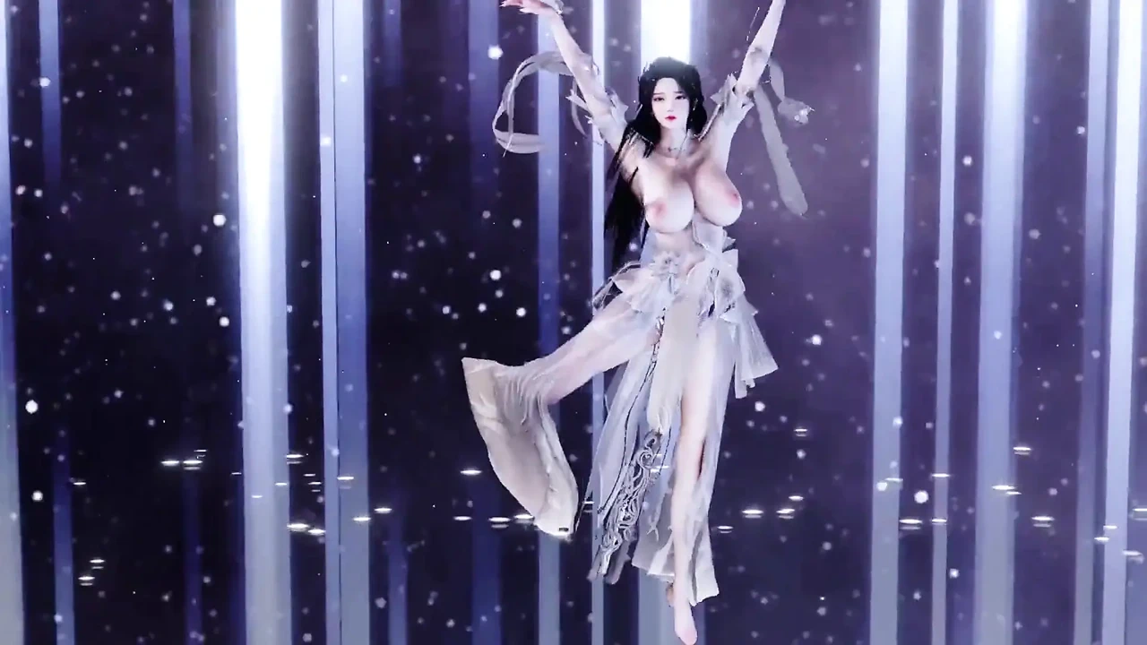 [Mmd] 牵丝线 古风汉服情趣抖奶裸足