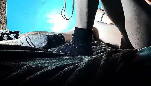 A blowjob before fucking a mature woman