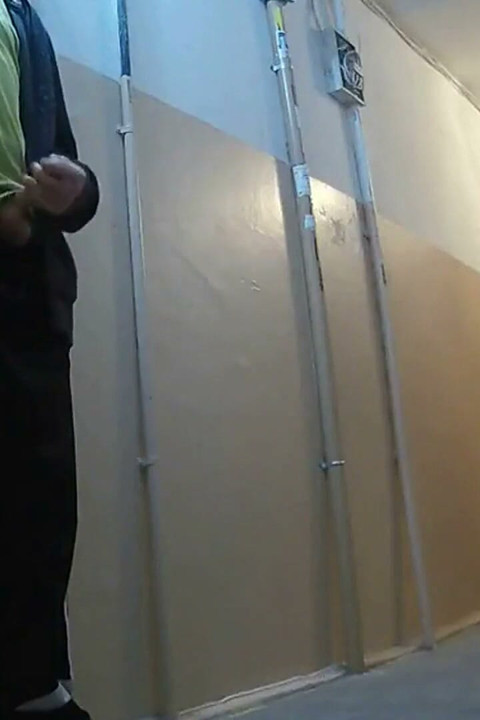 Blowjob and Masturbation From Mother-in-law in the Entrance