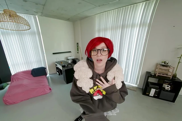 VRCosplayX Kitty Lynn As POKEMON PENNY AKA Cassiopeia Uses Naughty Sex Tricks To Beat You