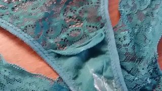 My Dirty green Lace Panty Thong