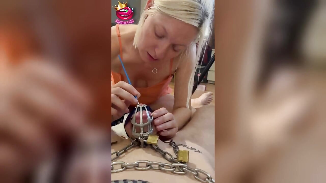 Chastity Cage Tease
