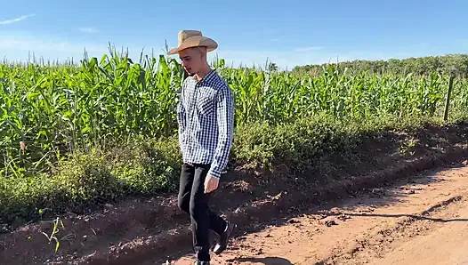 I got lost in the cornfield and needed help from the hot young farmer.