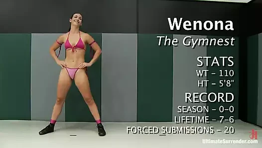 Ultimate porn video – Holly "the Hit Man" Heart (0-1) Vs Wenona "the Gymnast" (0-0)