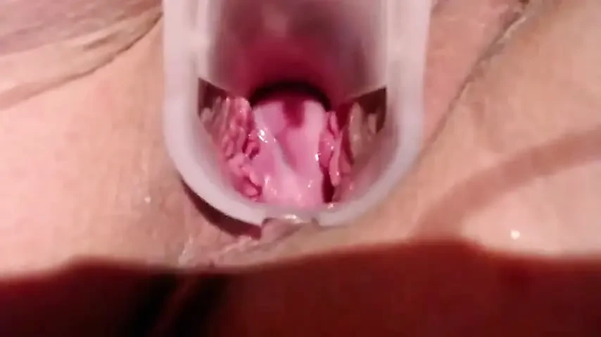 1 hour of pussy play close up, cervix show and pee