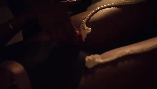 Erotic Oil Massage 3 Sum W/ TS Paris