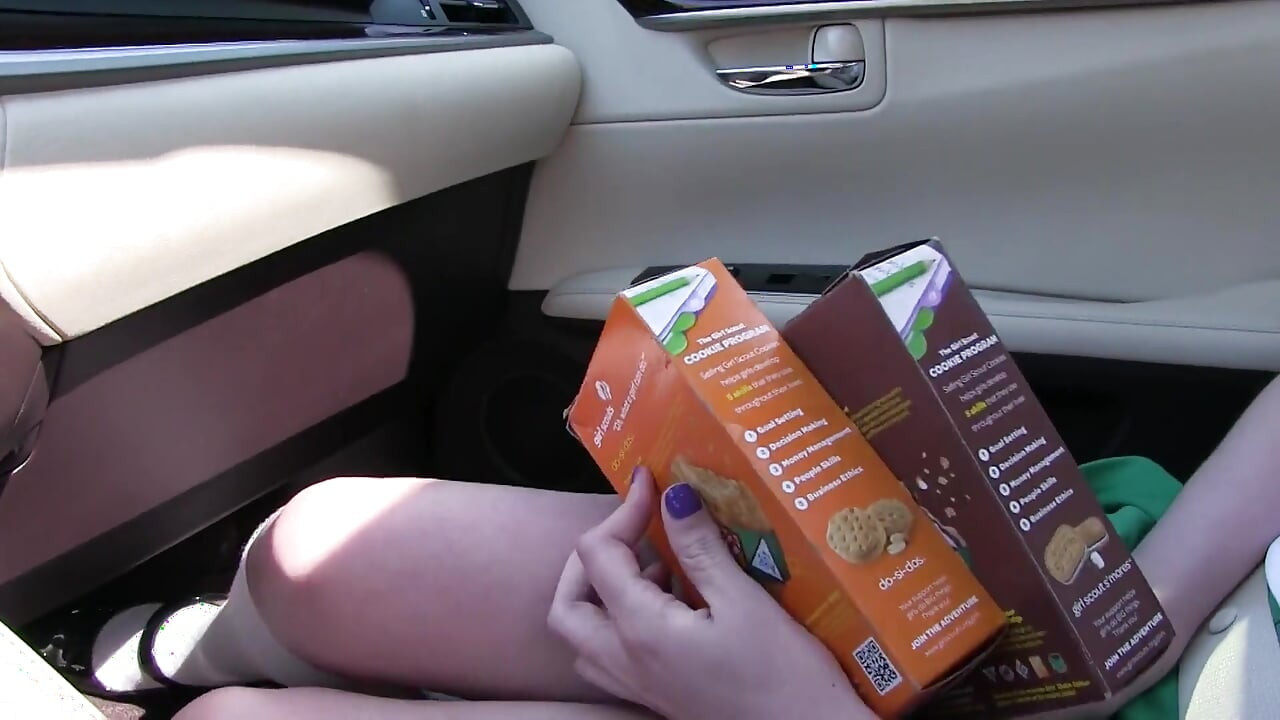 Lexi Lore Pulls Her Pink Panties To The Side So He Can Slip His Dick In