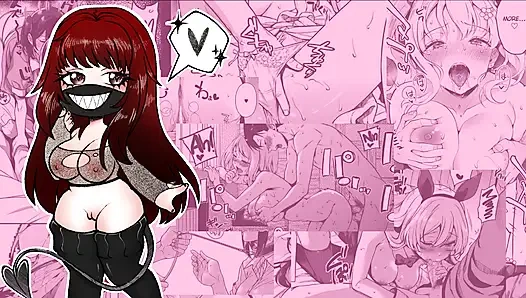 Istri hot dengan toket besar lagi asik mainin dildo ukuran kontol besar pria kulit hitam sambil nonton bokep hentai