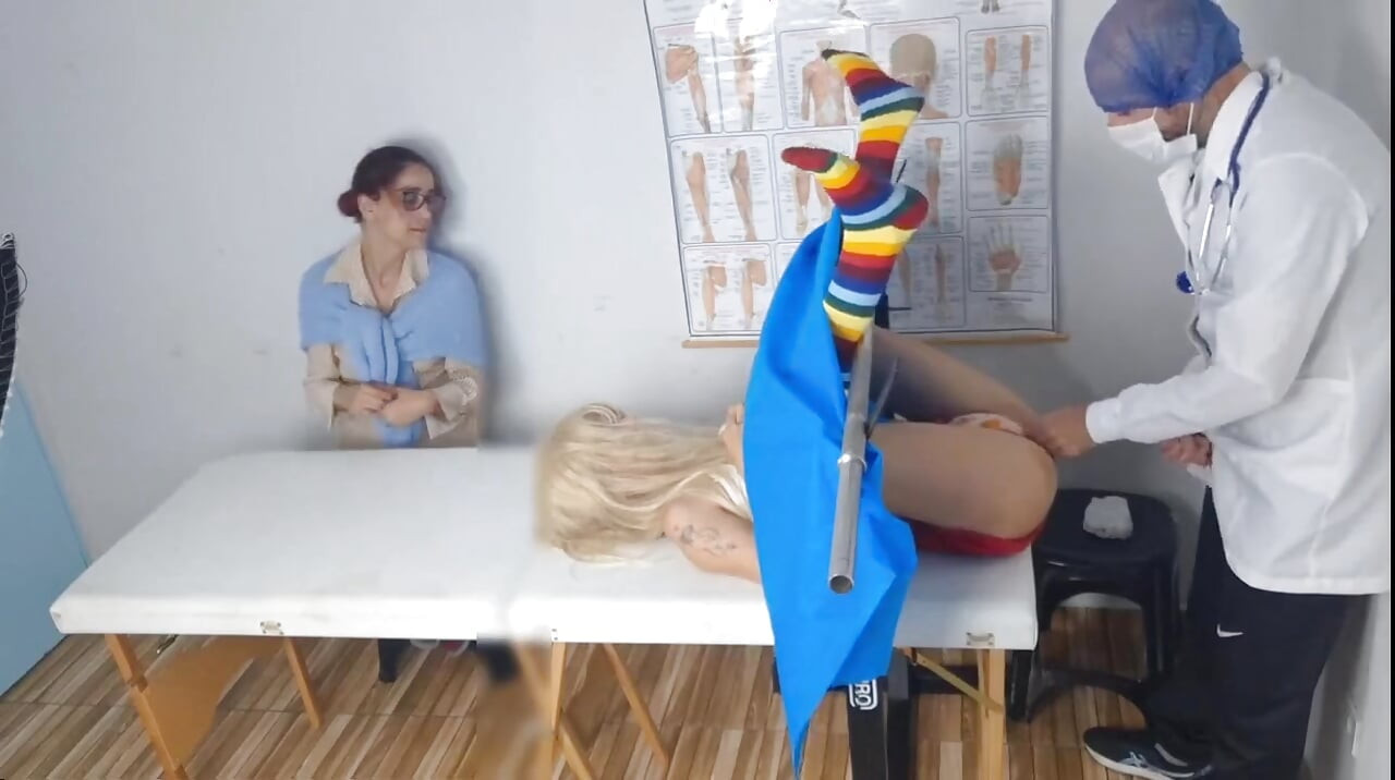 Stepmother Takes Stepdaughter to the Gynecologist for the First Time!