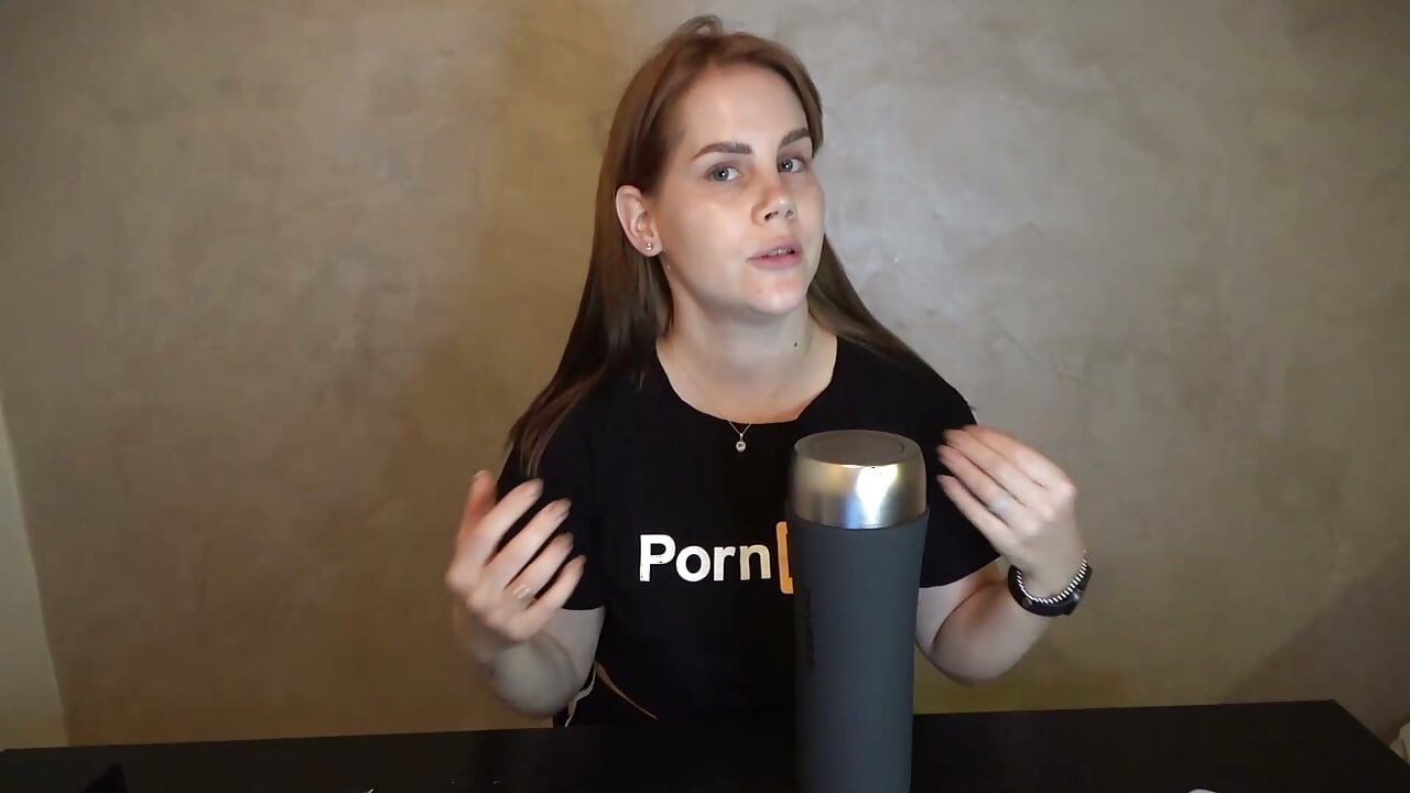 Hot review and unboxing of the male masturbator toy with two modes