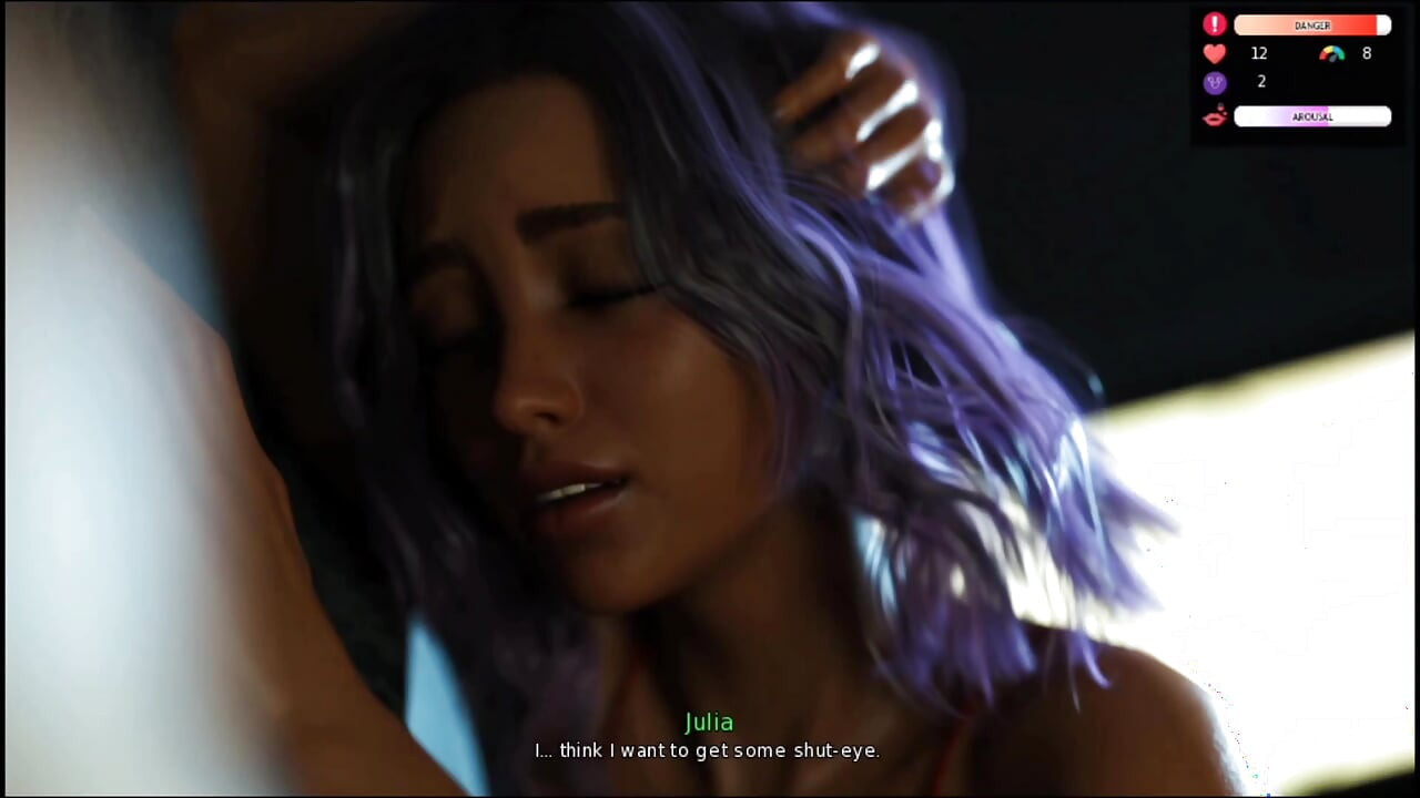 Private time with Julia very intense and highly intimate scenes.Game of hearts 3