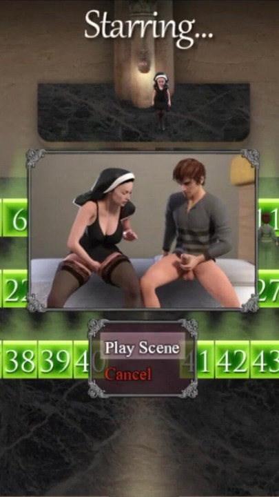 Who fucked the nun? The nun cums again and again  last epidemic game | Clip 1